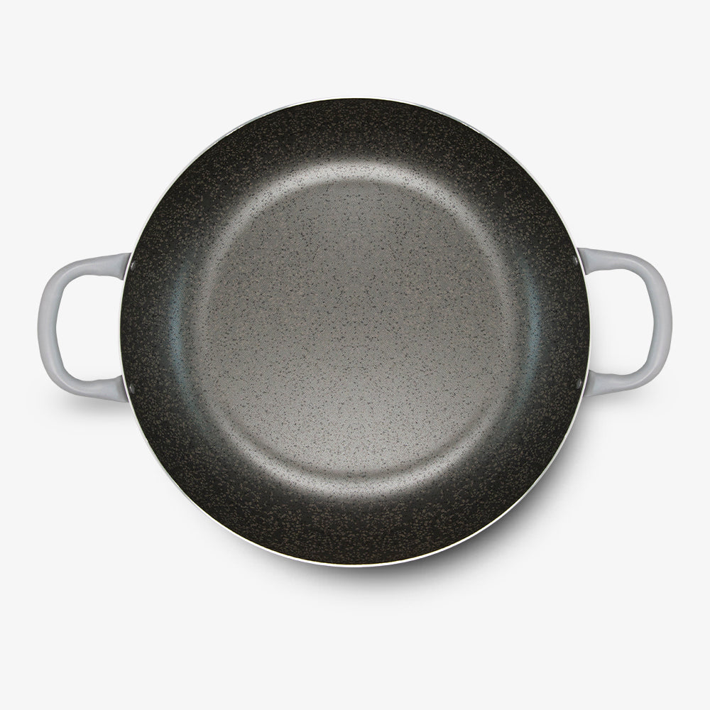 Tegame antiaderente maneggevole alluminio PFOA free antigraffio pratica cottura veloce made in italy_3 - 3