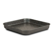 Teglia Quadrata bassa antiaderente alluminio 7 strati PFOA free antigraffio made in italy