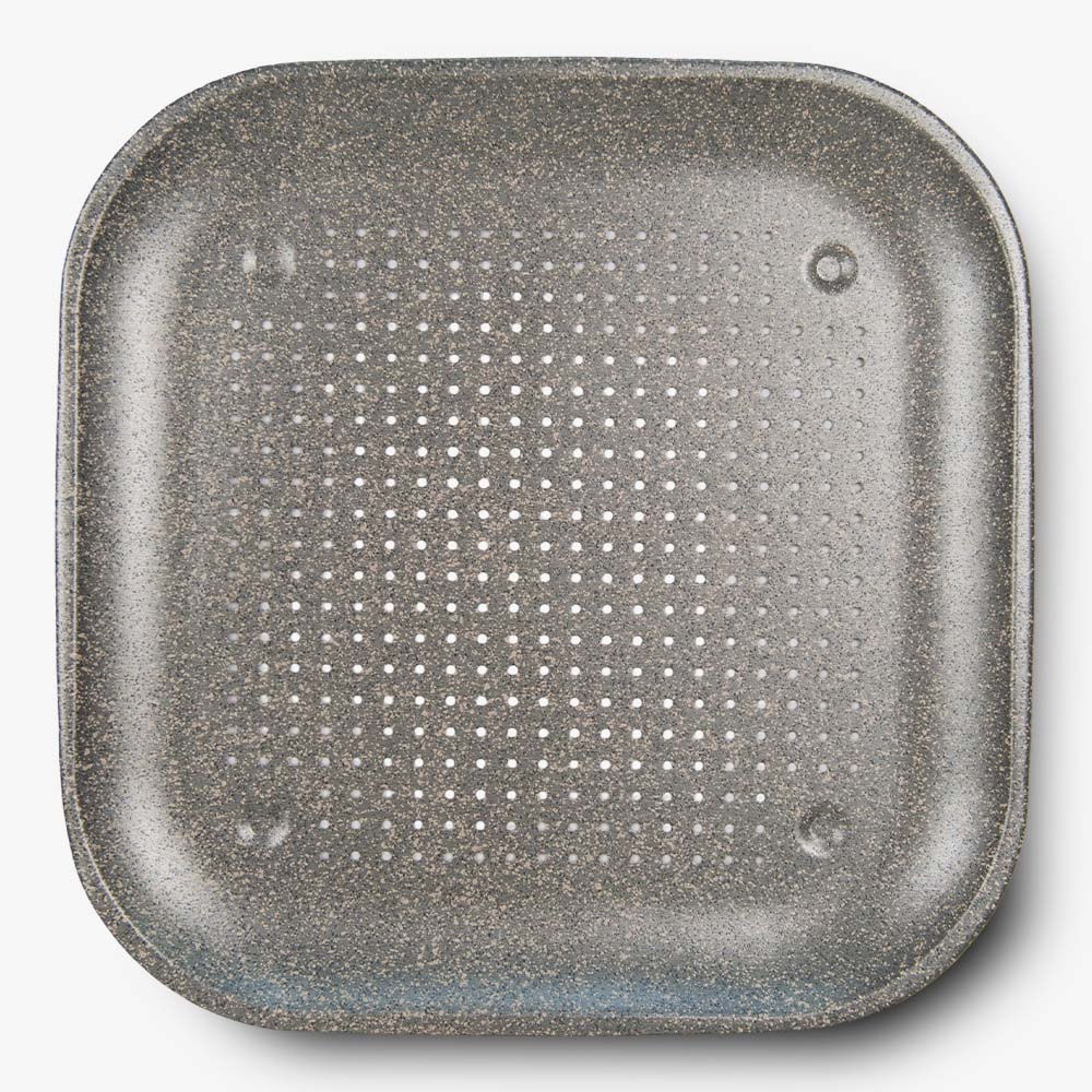 Teglia Quadrata forata antiaderente alluminio 7 strati PFOA free antigraffio made in italy_3