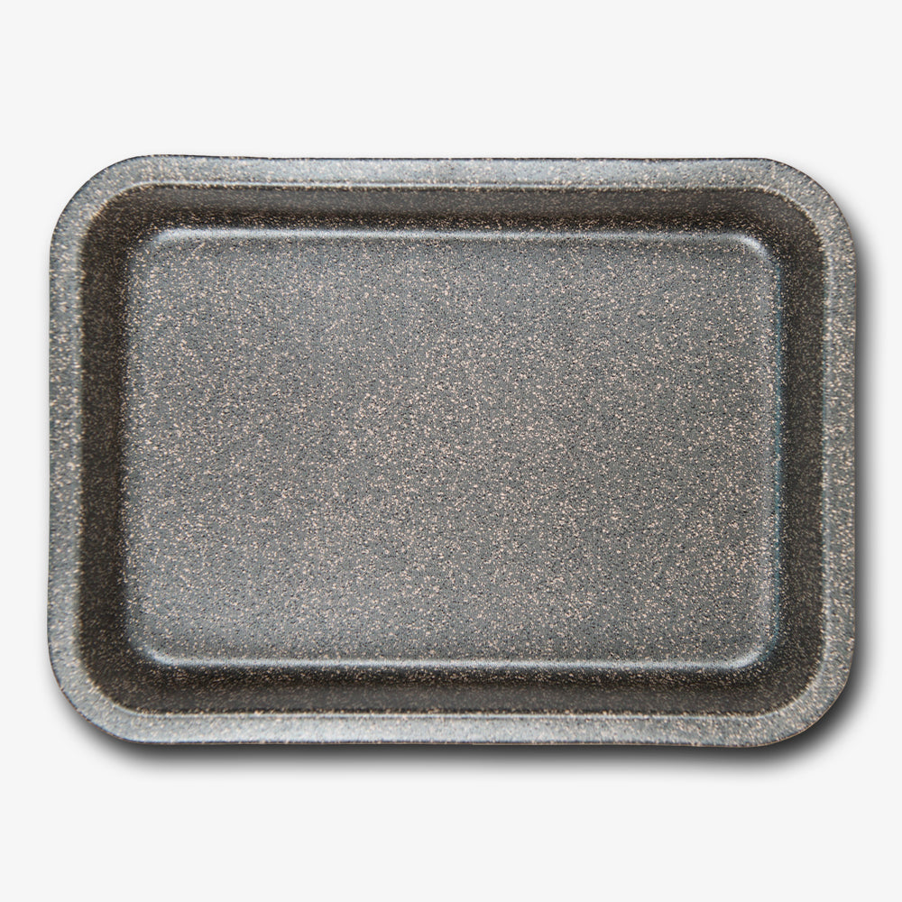 Teglia Rettangolare alta antiaderente alluminio 7 strati PFOA free antigraffio made in italy