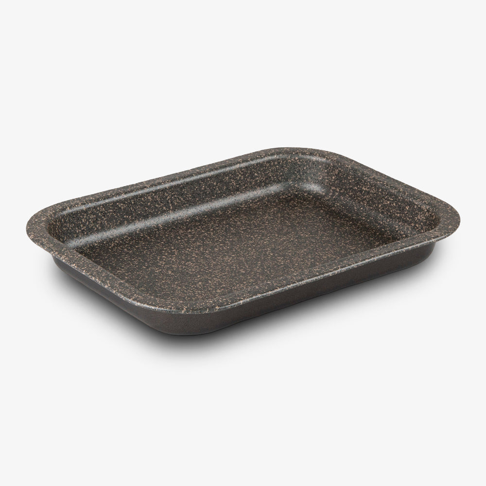 Teglia Rettangolare bassa antiaderente alluminio 7 strati PFOA free antigraffio made in italy_1