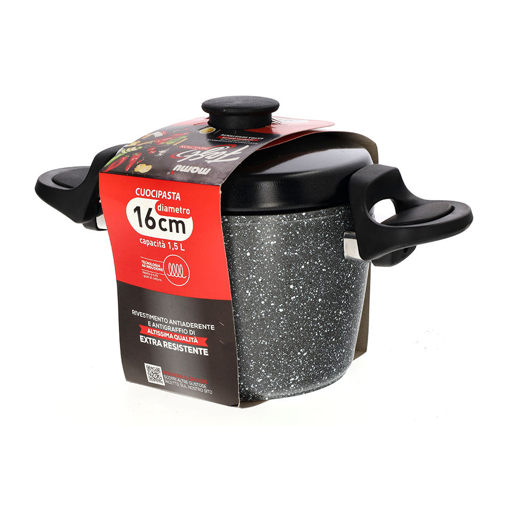 Induktions-Nudelkocher mit besonders widerstandsfähiger, hoher Wandstärke