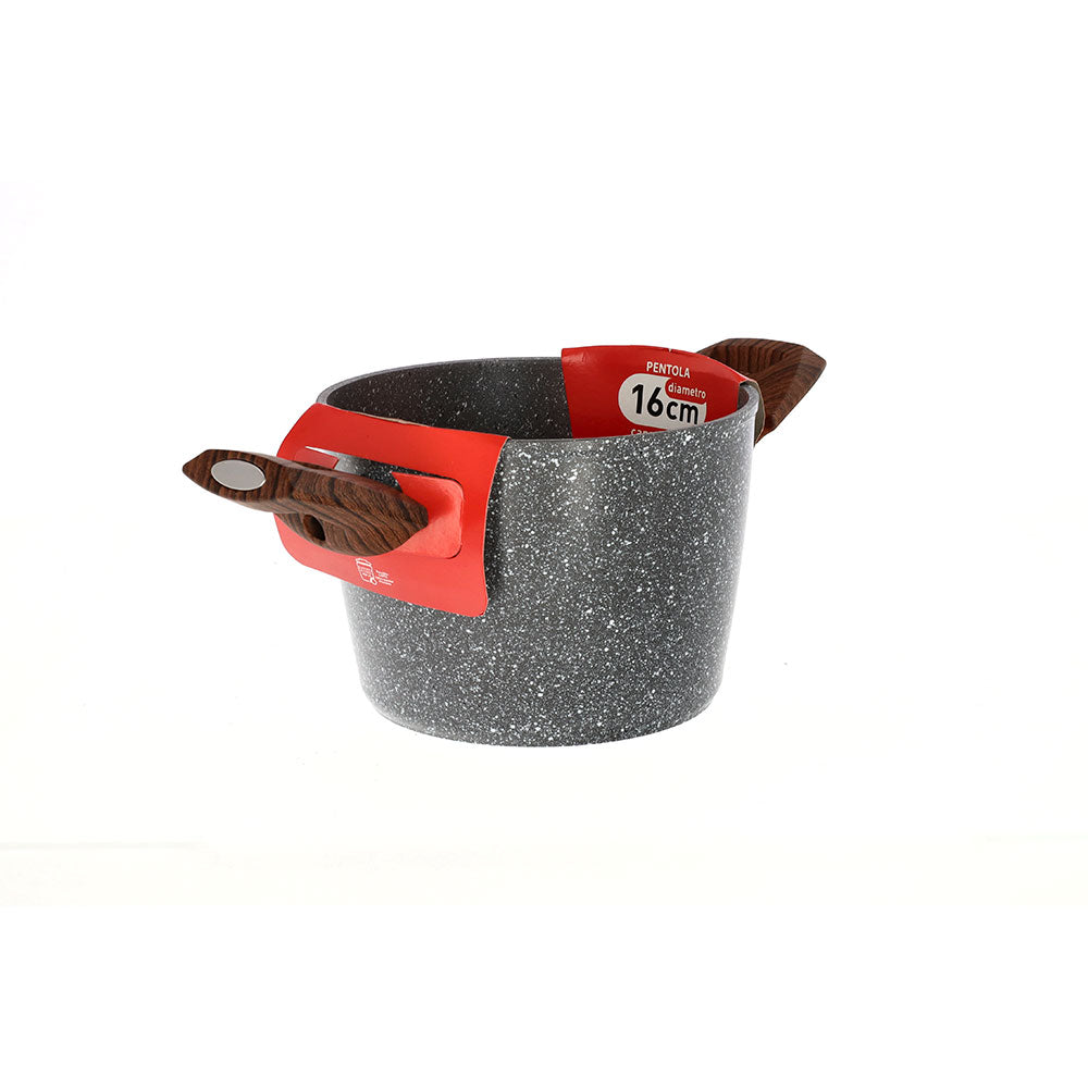 Induction pan with extra-resistant high thickness