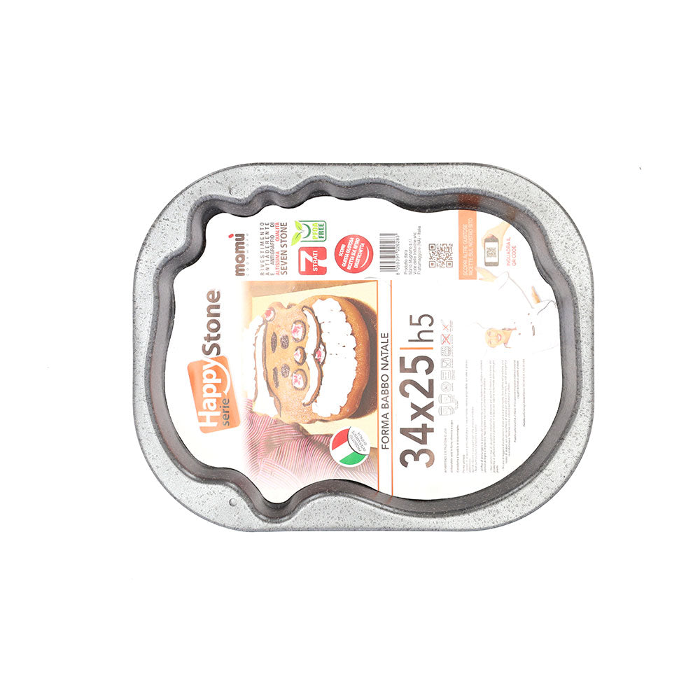 forma babbo natale antiaderente alluminio 7 strati pfoa free antigraffio made in italy happy stone_2 - 3
