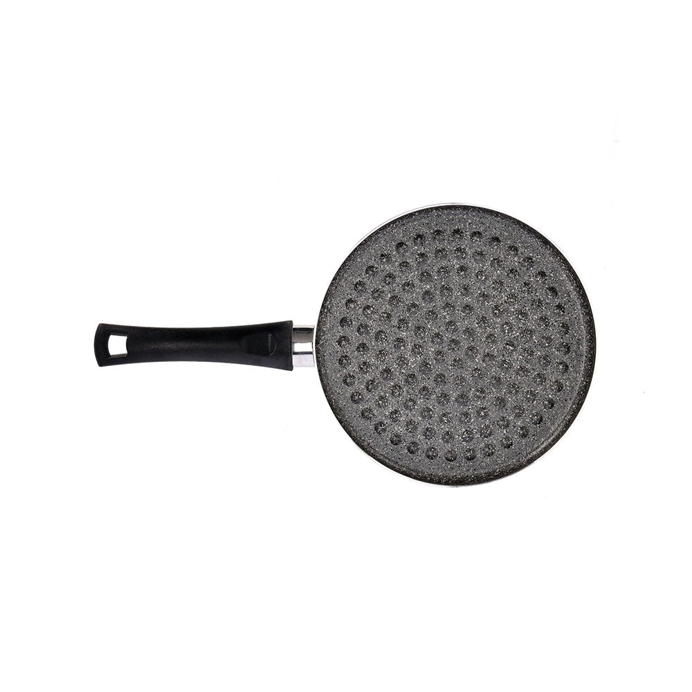 Non-stick hamburger pan, easy to handle, PFOA-free aluminum, scratch-resistant, practical, quick cooking, made in Italy - 3