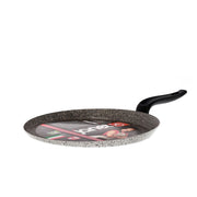 Einfach zu handhaben, antihaftbeschichtet, kratzfest, PFOA-freie Aluminiumplatte, praktisch, schnelles Kochen, hergestellt in Italien