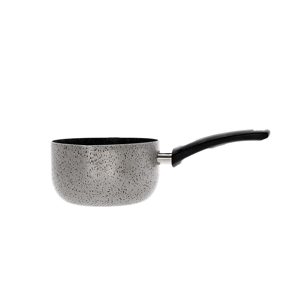 Konischer Antihaft-Topf, handlich, PFOA-freies Aluminium, kratzfest, praktisch, schnelles Kochen, hergestellt in Italien