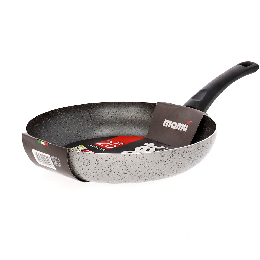 Leicht zu handhabende, kratzfeste, PFOA-freie Aluminium-Antihaftpfanne für schnelles Kochen, hergestellt in Italien. - 13