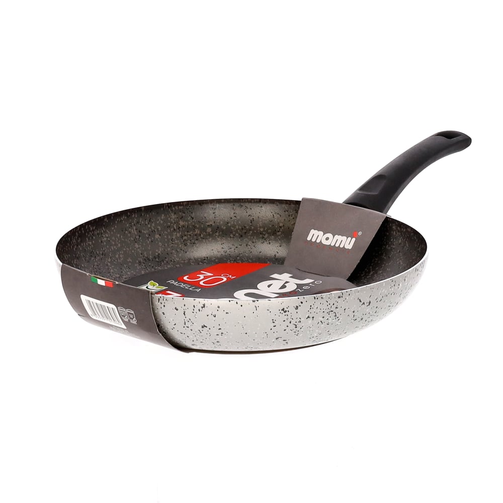 Leicht zu handhabende, kratzfeste, PFOA-freie Aluminium-Antihaftpfanne für schnelles Kochen, hergestellt in Italien. - 16