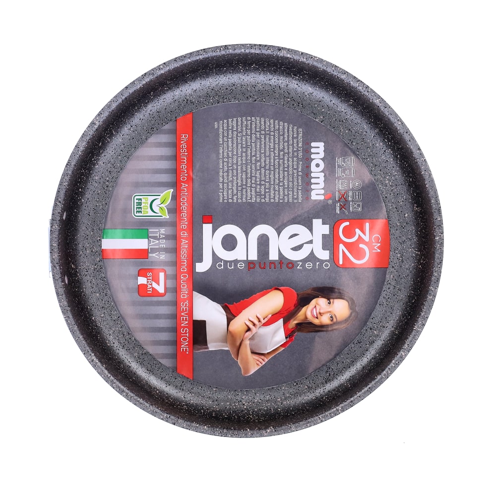 Runde, antihaftbeschichtete Kuchenform, handlich, PFOA-frei, kratzfestes Aluminium, praktisch, schnelles Backen, hergestellt in Italien - 10