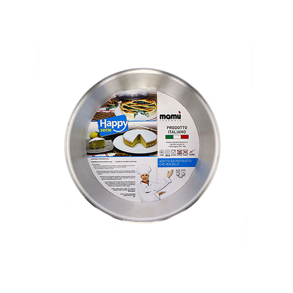 tortiera conica in alluminio bianco durevole made in italy happy alluminio bianco_2