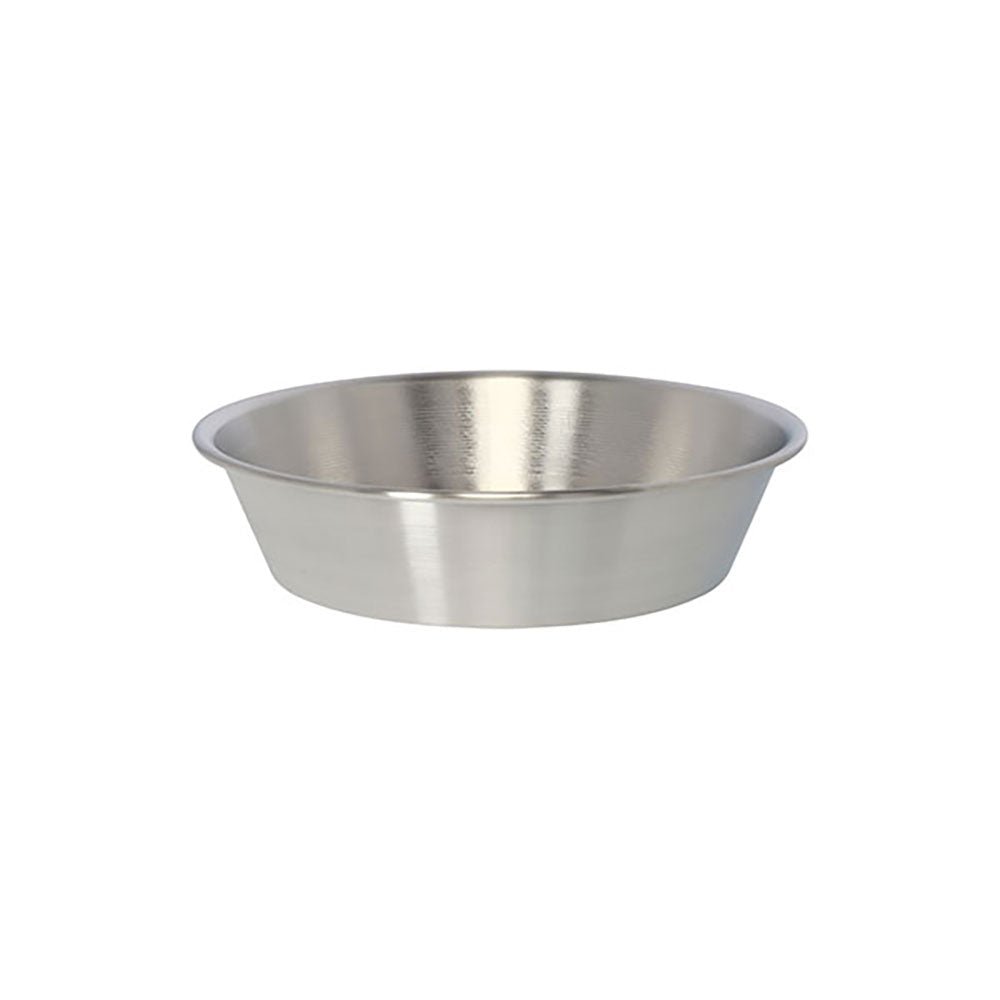 Durable white aluminum conical cake pan made in Italy
