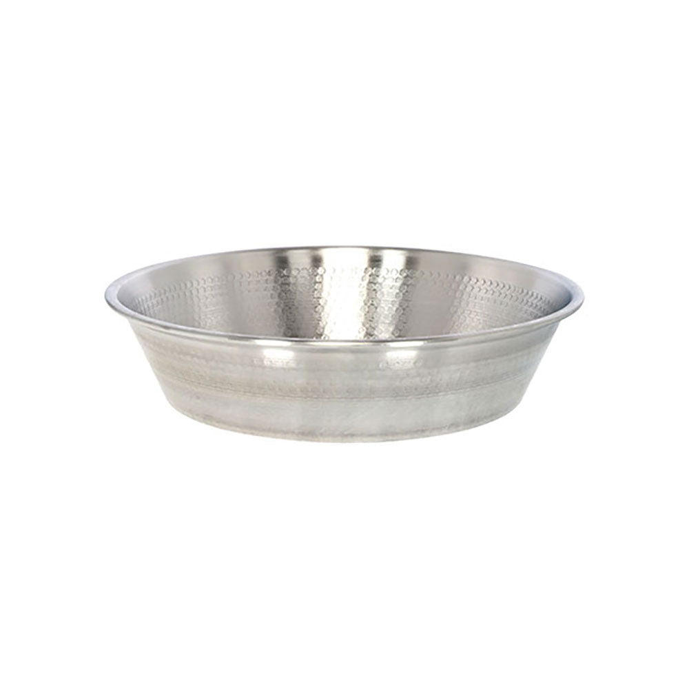 Durable white aluminum conical cake pan made in Italy