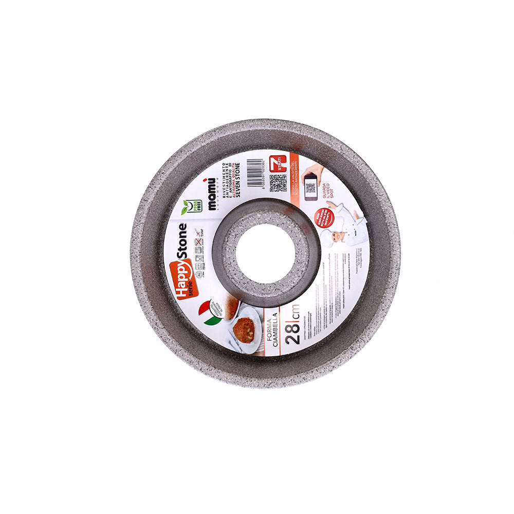 forma ciambella antiaderente alluminio 7 strati pfoa free antigraffio made in italy happy stone_2