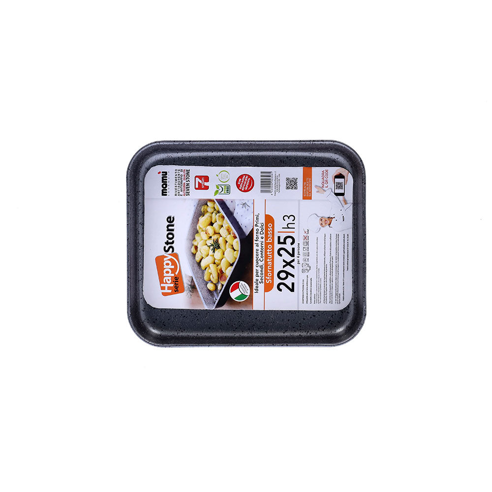 sfornatutto antiaderente alluminio 7 strati pfoa free antigraffio made in italy happy stone_2 - 4