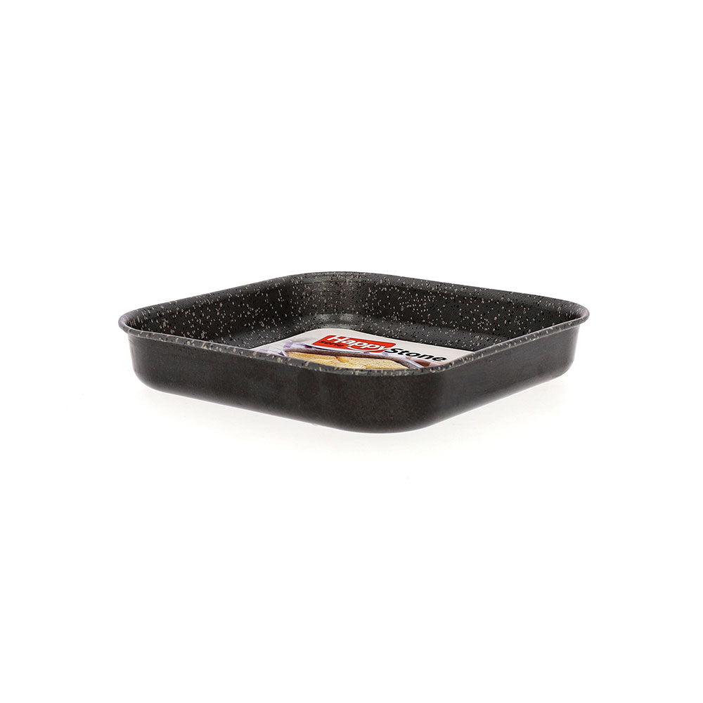 Low square baking pan, non-stick, 7-layer aluminum, PFOA-free, scratch-resistant, made in Italy. - 7