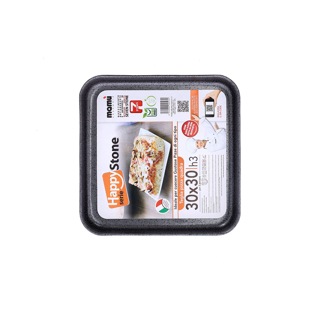 teglia quadrata antiaderente alluminio 7 strati pfoa free antigraffio made in italy happy stone_2