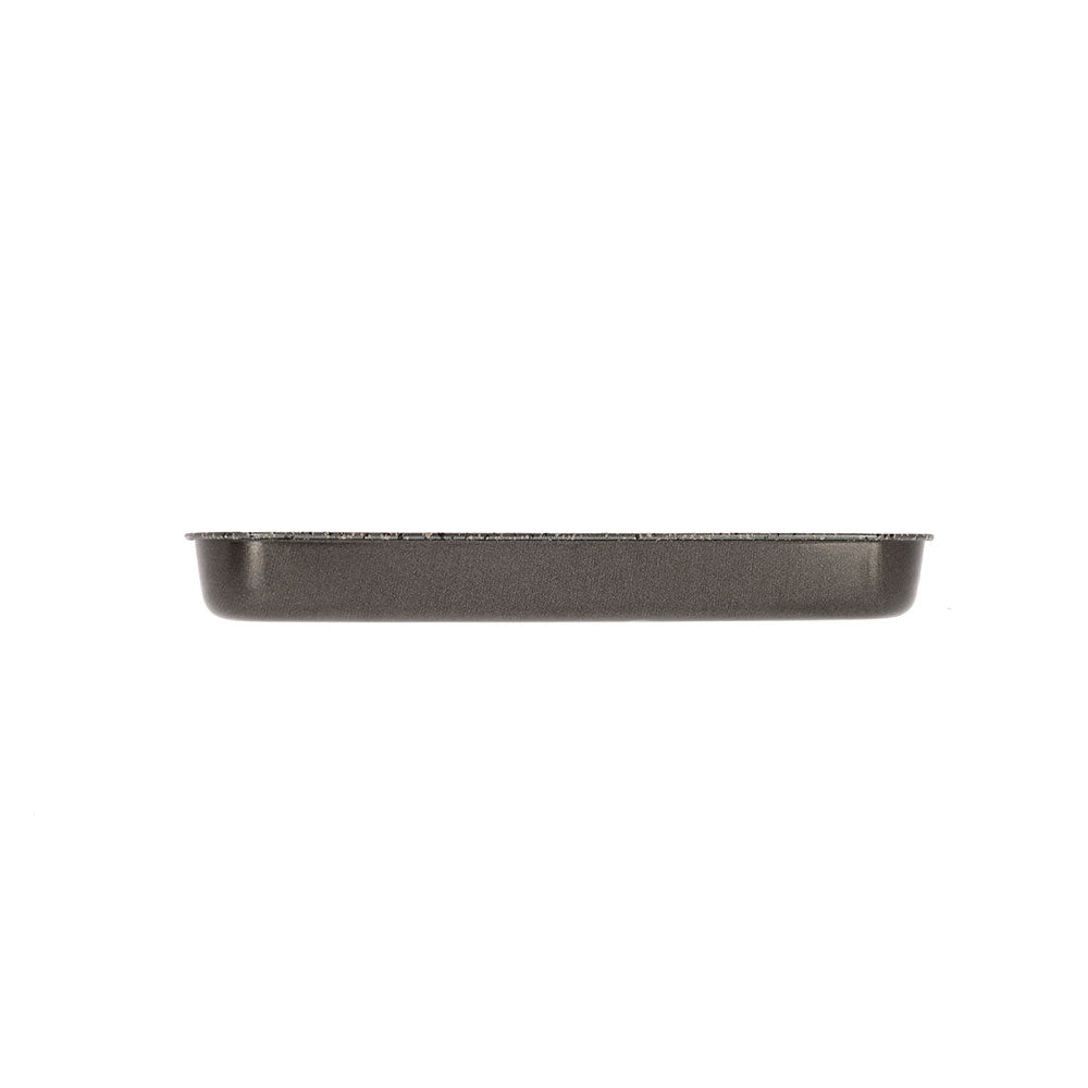 Mamù Set 2 pezzi teglie da forno quadrata e ovale antiaderenti antigraffio in alluminio made in italy_6 - 6