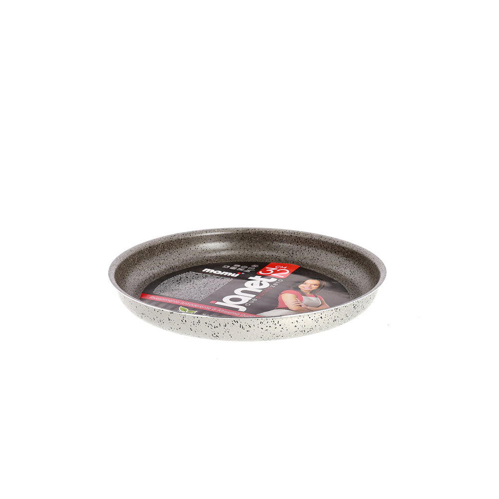 Mamù Set 3 prodotti per pizza antiaderente alluminio antigraffio cottura veloce made in italy_5