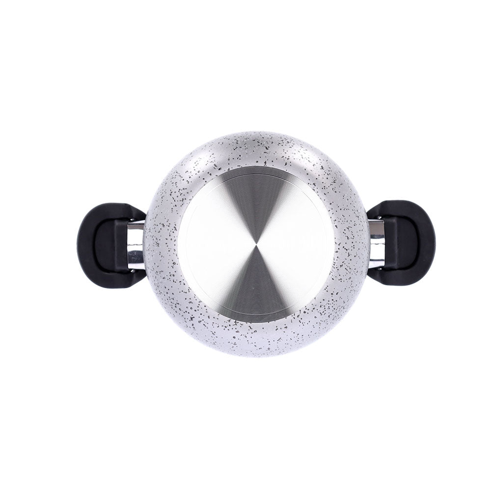 Antihaftbeschichteter Nudelkocher, handlich, PFOA-freies Aluminium, kratzfest, praktisch, schnelles Kochen, hergestellt in Italien - 5