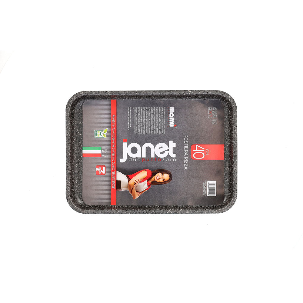 Non-stick pizza roaster, easy to handle, PFOA-free aluminum, scratch-resistant, practical, fast cooking, made in Italy - 3