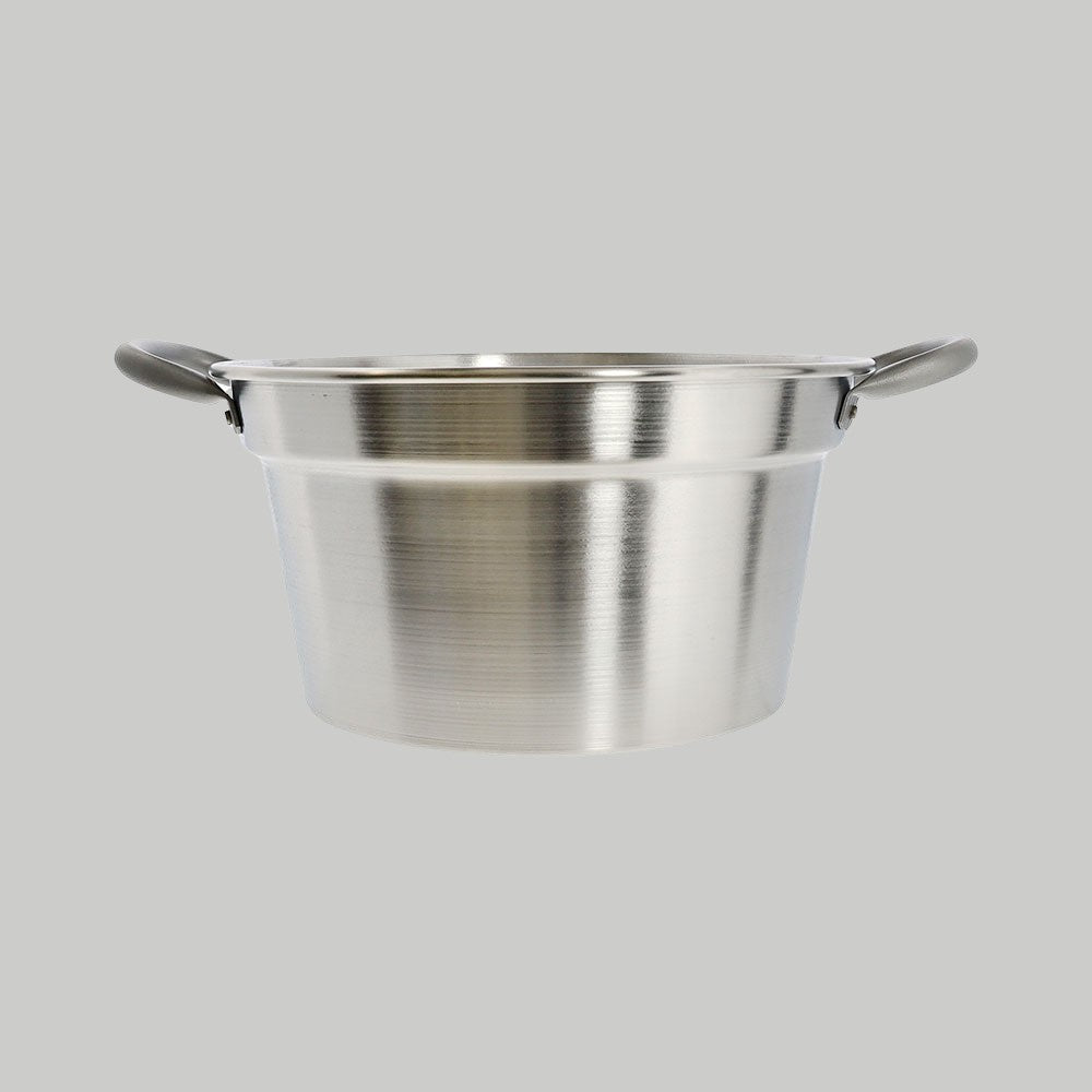 caldaia in alluminio bianco con manico in ferro made in italy la vera contadina_3 - 16