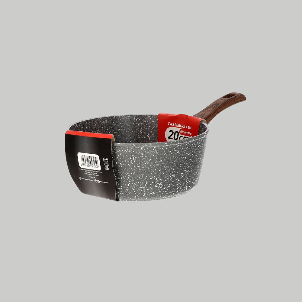 Saucepan with an extra-resistant thick induction handle - 8