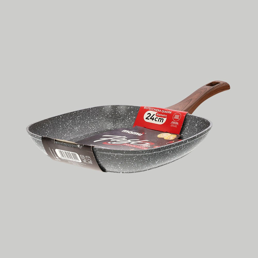 Quadratischer Induktionsgrill mit besonders hoher Materialstärke