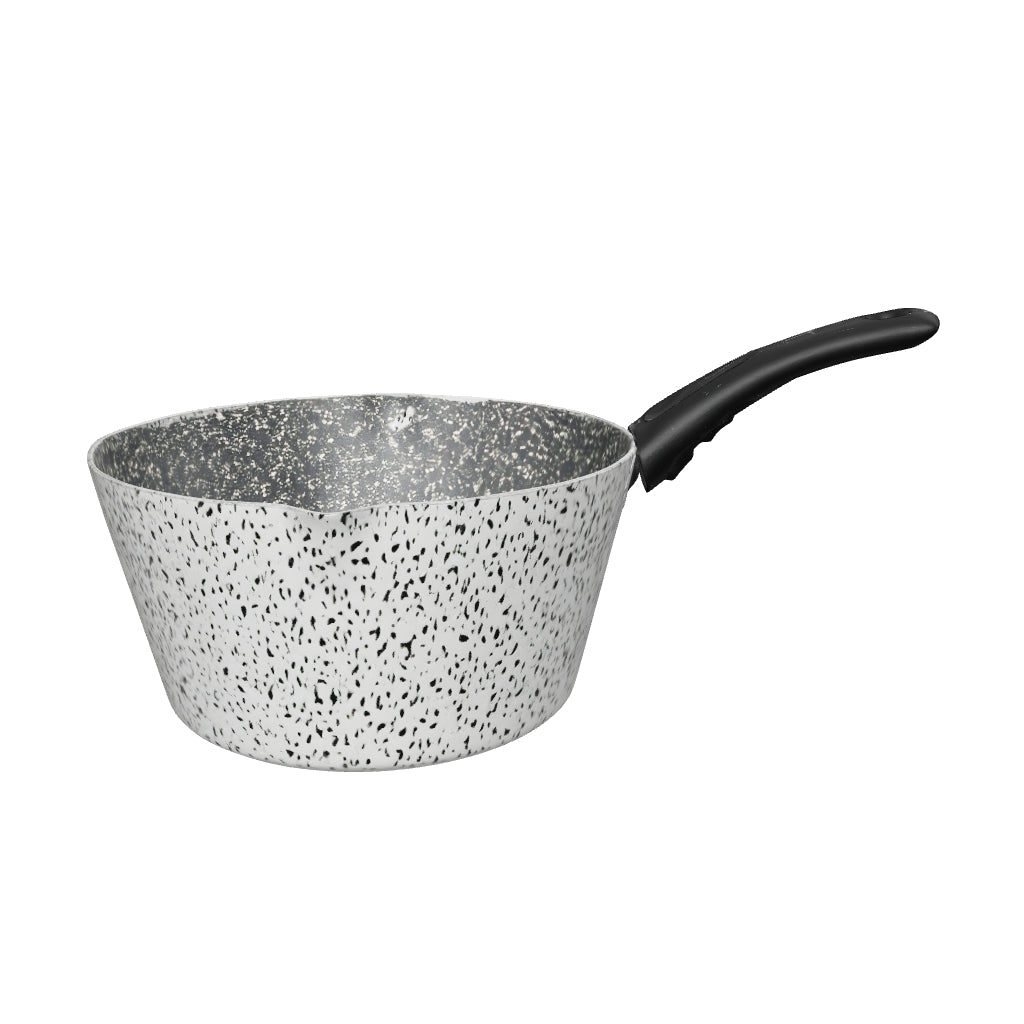 Casseruola Conica antiaderente maneggevole alluminio PFOA free antigraffio pratica cottura veloce made in italy_9