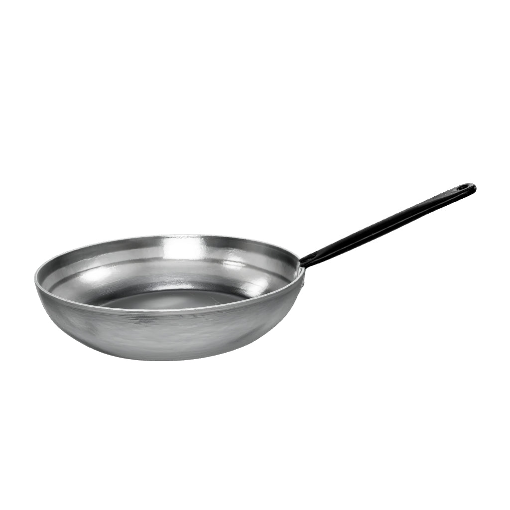 Padella alluminio puro linea professionale durevole 99,5% alluminio puro made in italy_9