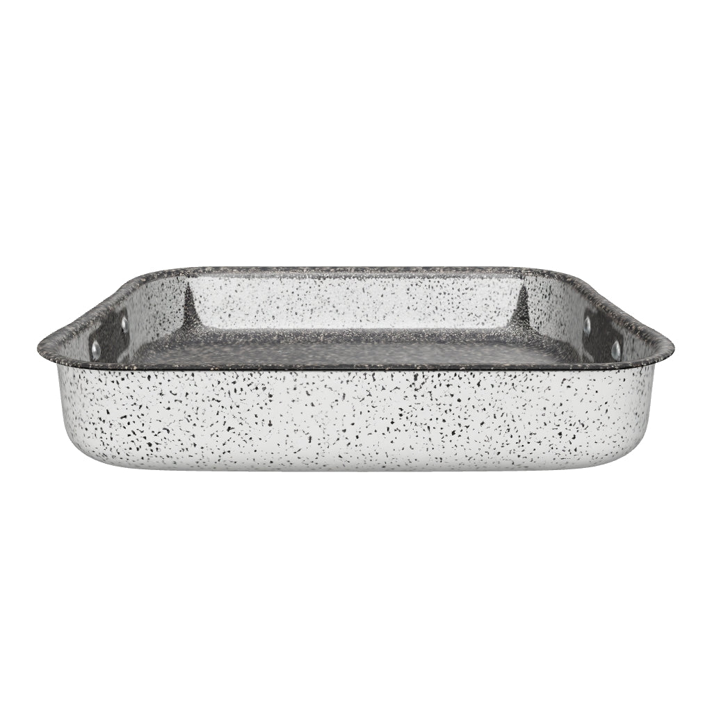 Rostiera antiaderente maneggevole alluminio PFOA free antigraffio pratica cottura veloce made in italy_9 - 1