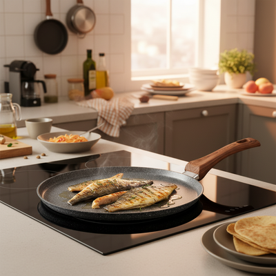 Piastra ad induzione con alto spessore extra resistente