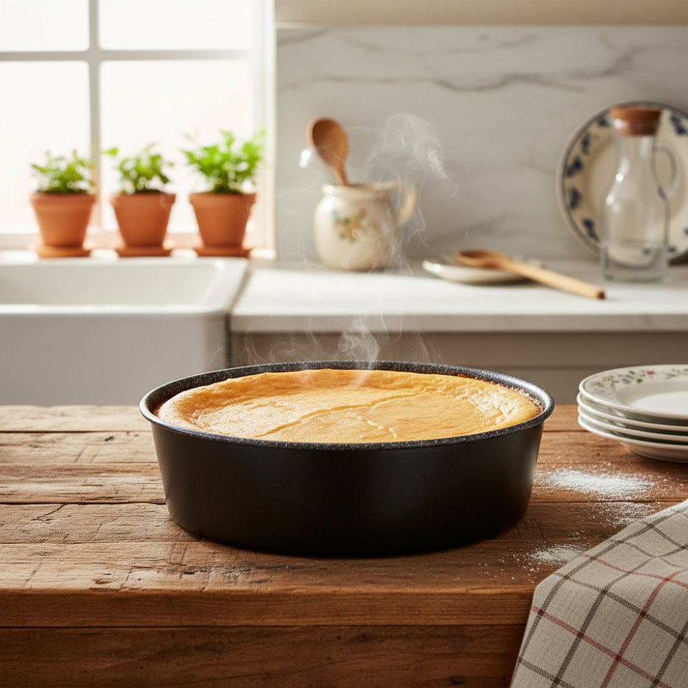 Tortiera Tonda antiaderente alluminio 7 strati PFOA free antigraffio made in italy